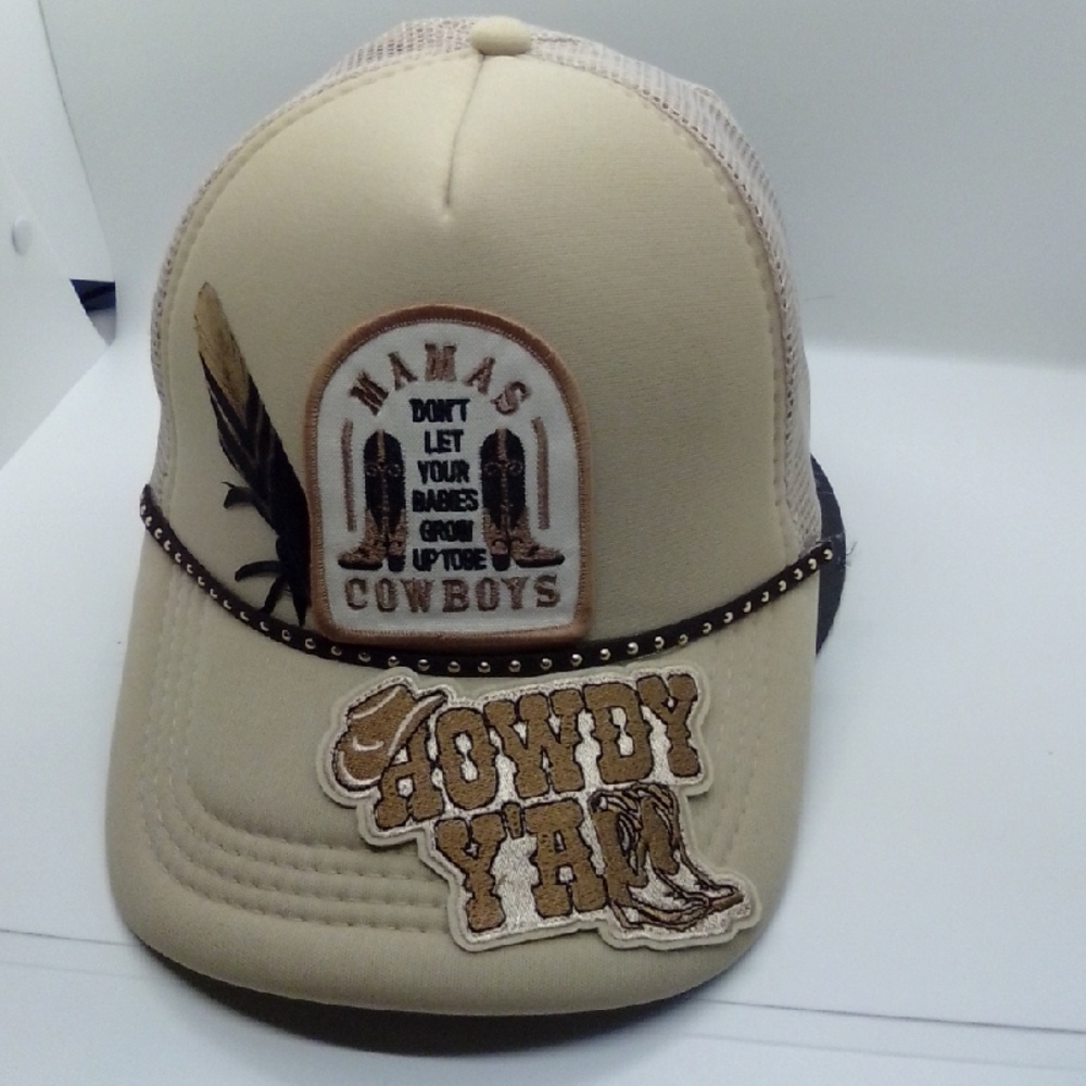 Hand Crafted Tan Cowboy Hat